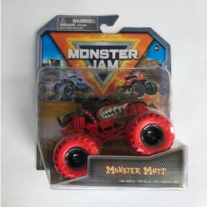 Monster Jam Monster Trucks: Black/Red Monster Mutt - Series 36 - BRAND NEW!